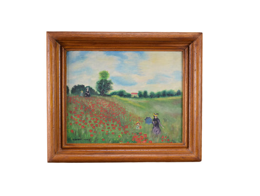 Poppy of Claude Monet - Charmantiques