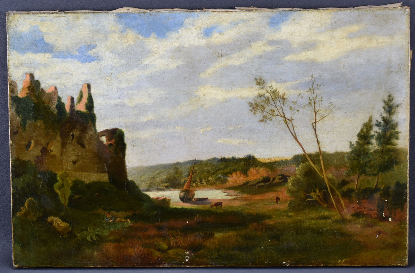 Peinture de paysage pastoral