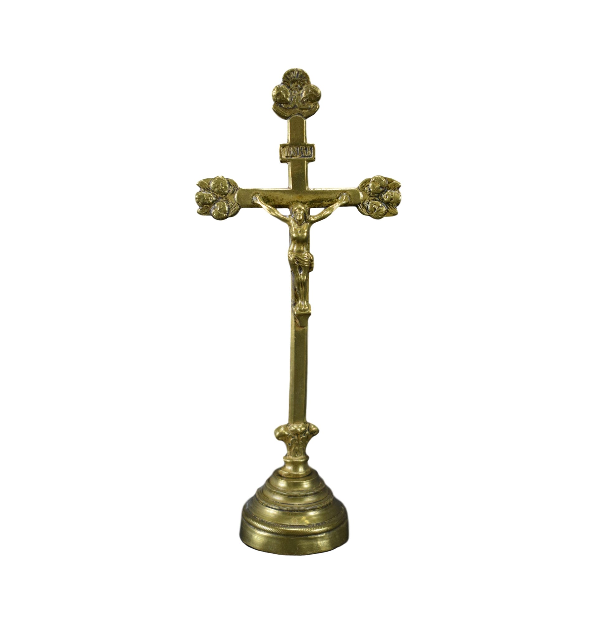 Mission Standing Crucifix - Charmantiques