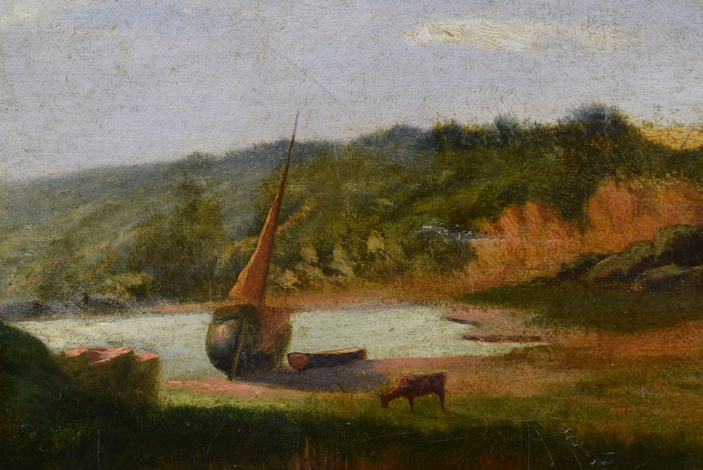 Peinture de paysage pastoral