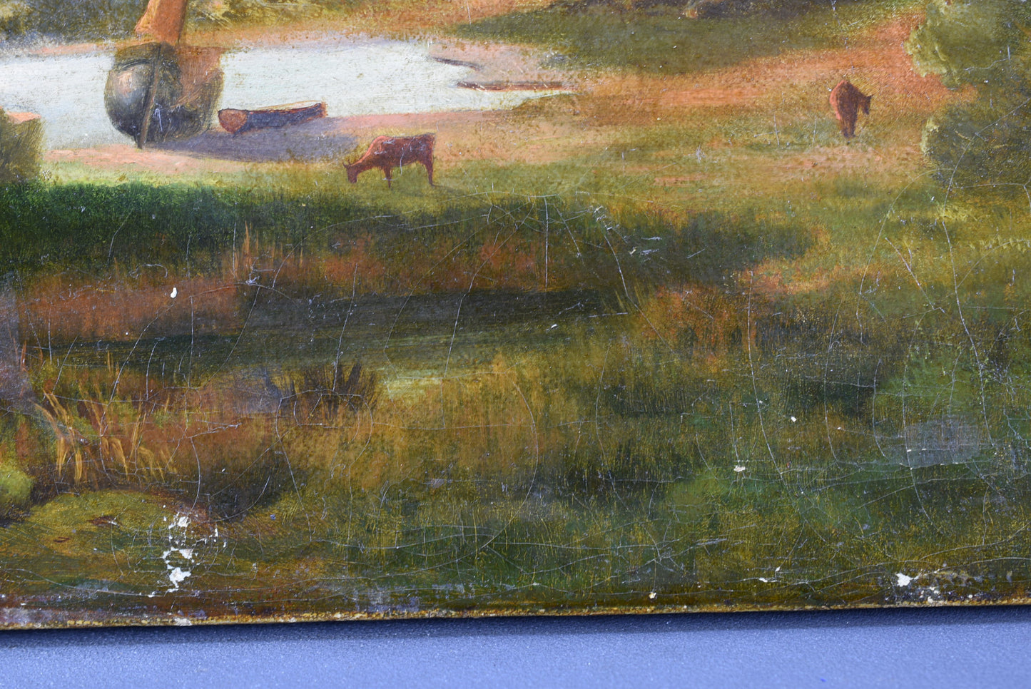 Peinture de paysage pastoral