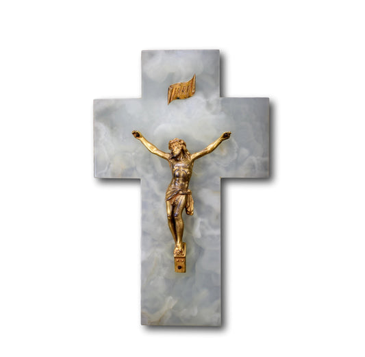 Onyx Crucifix - Charmantiques
