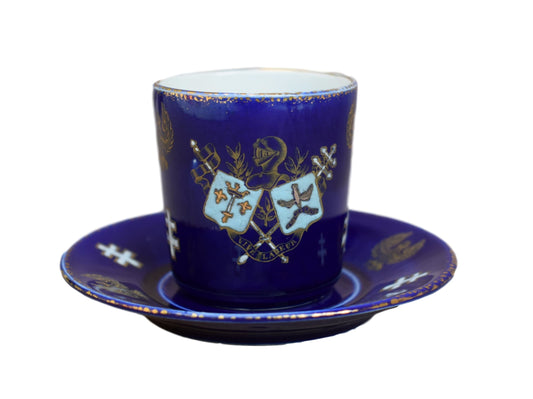 Joan Arc Demitasse Cup & Saucer - Charmantiques