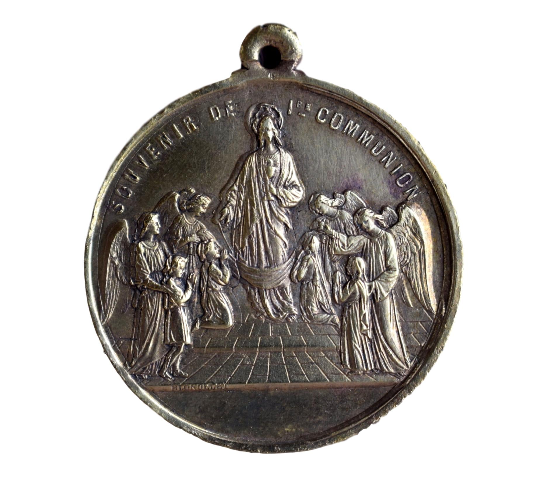 First Communion Medal - Charmantiques