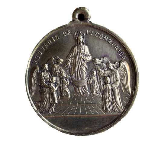First Communion Medal - Charmantiques