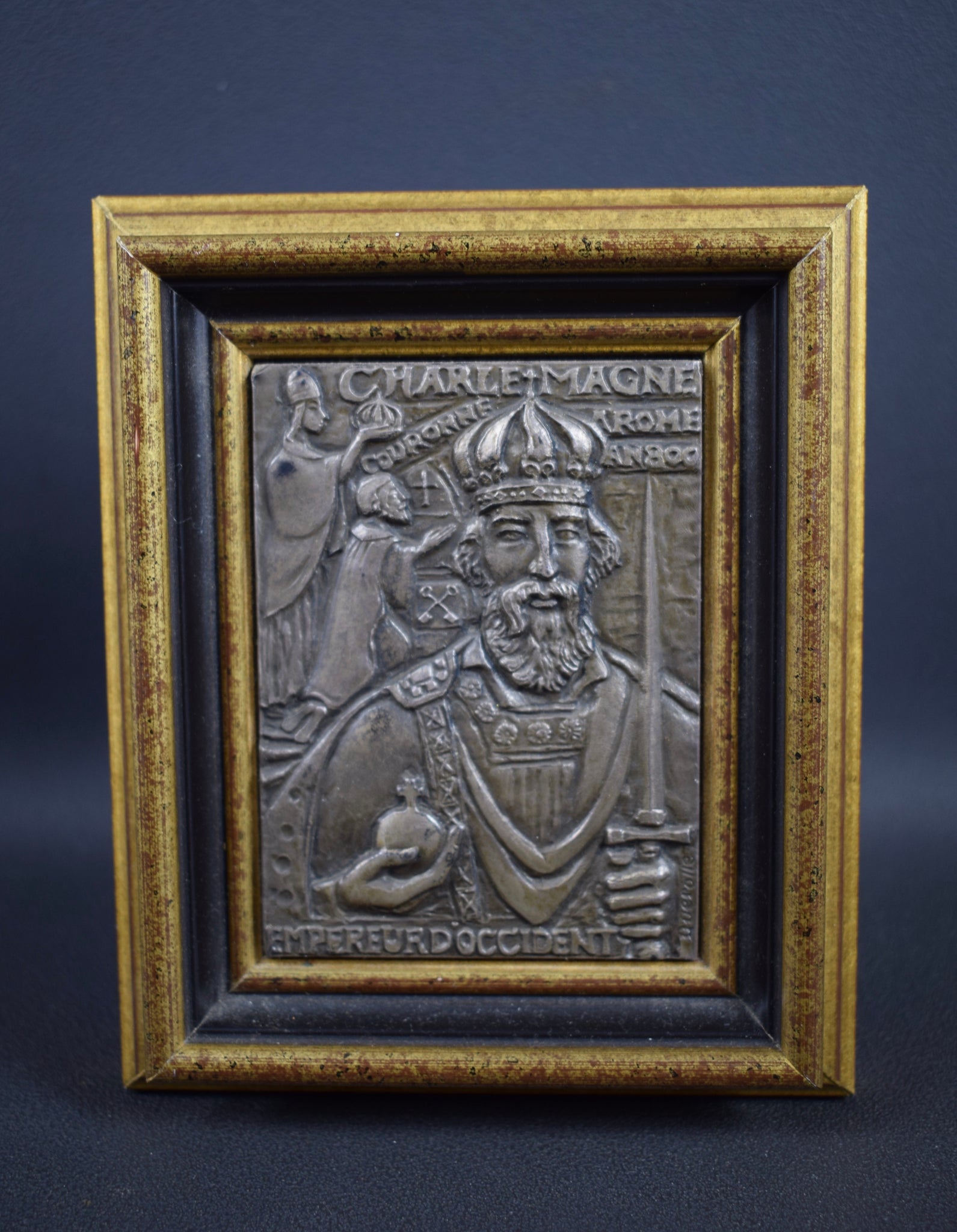 Religious Plaque Charlemagne