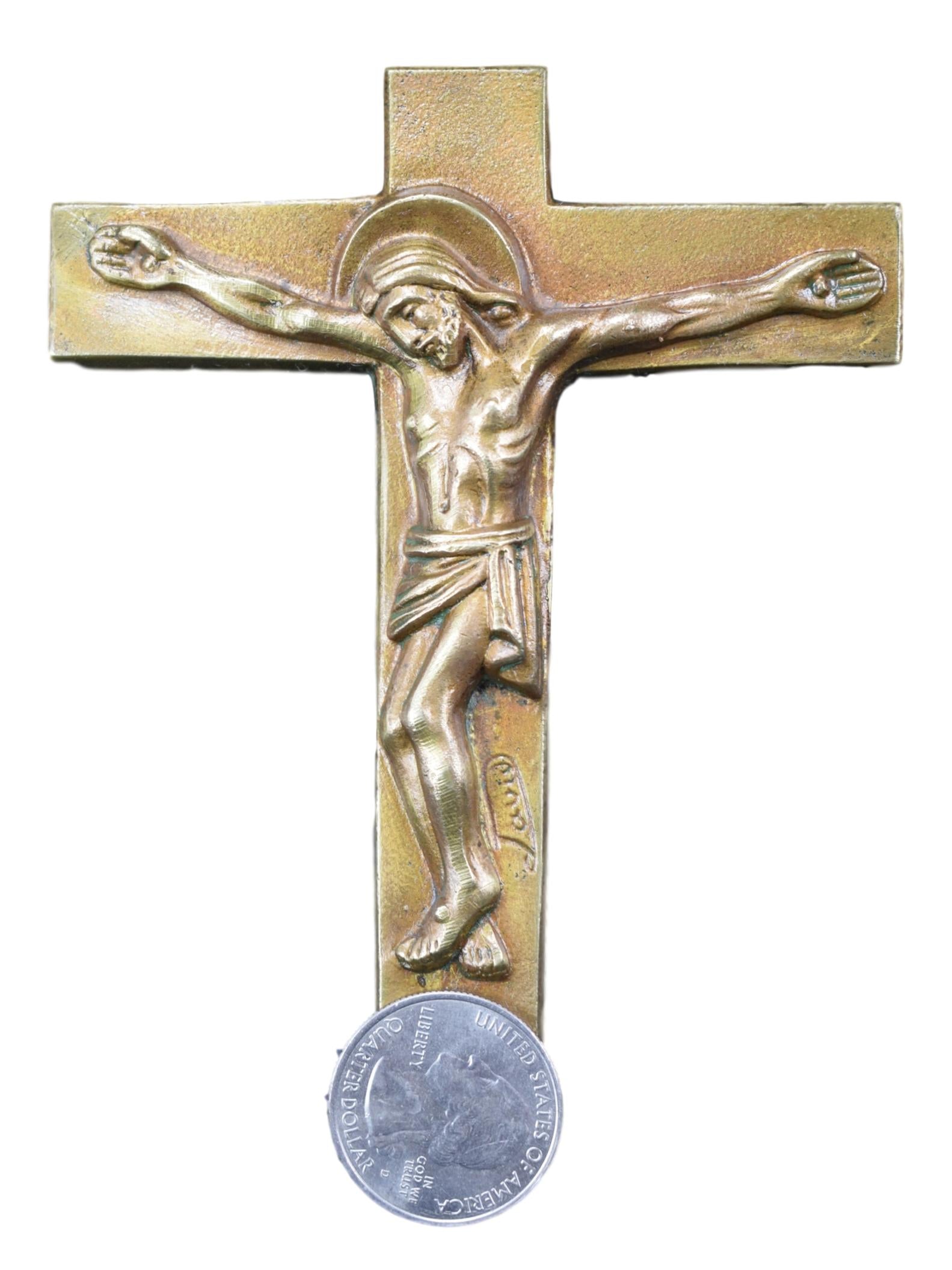 Gold Cross by David - Charmantiques