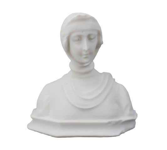 Carved Stone Bust - Charmantiques