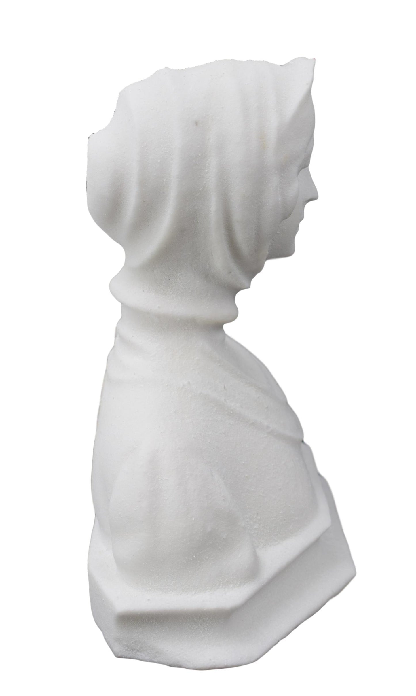 Carved Stone Bust - Charmantiques