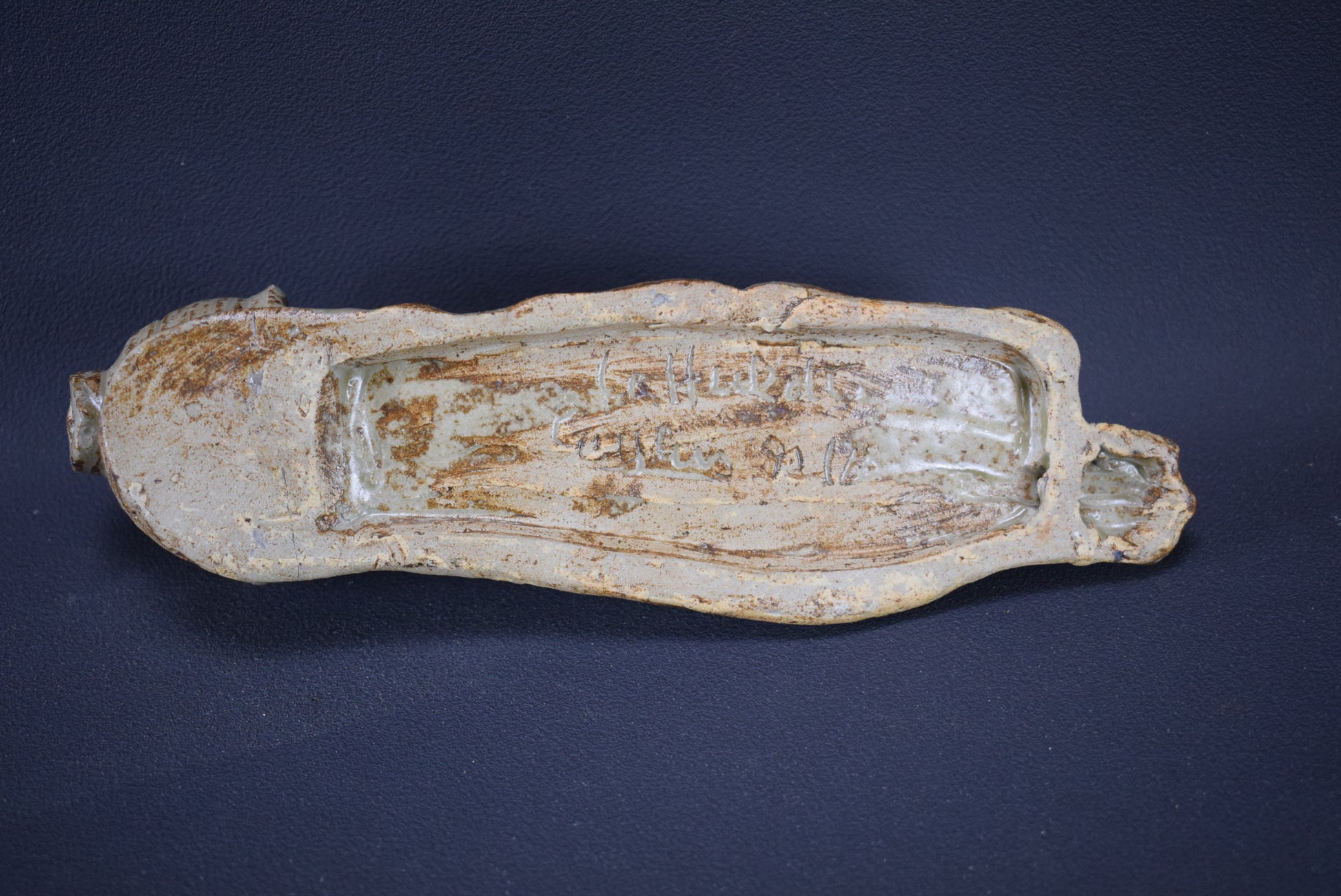 Pottery Holy Water Font - Charmantiques
