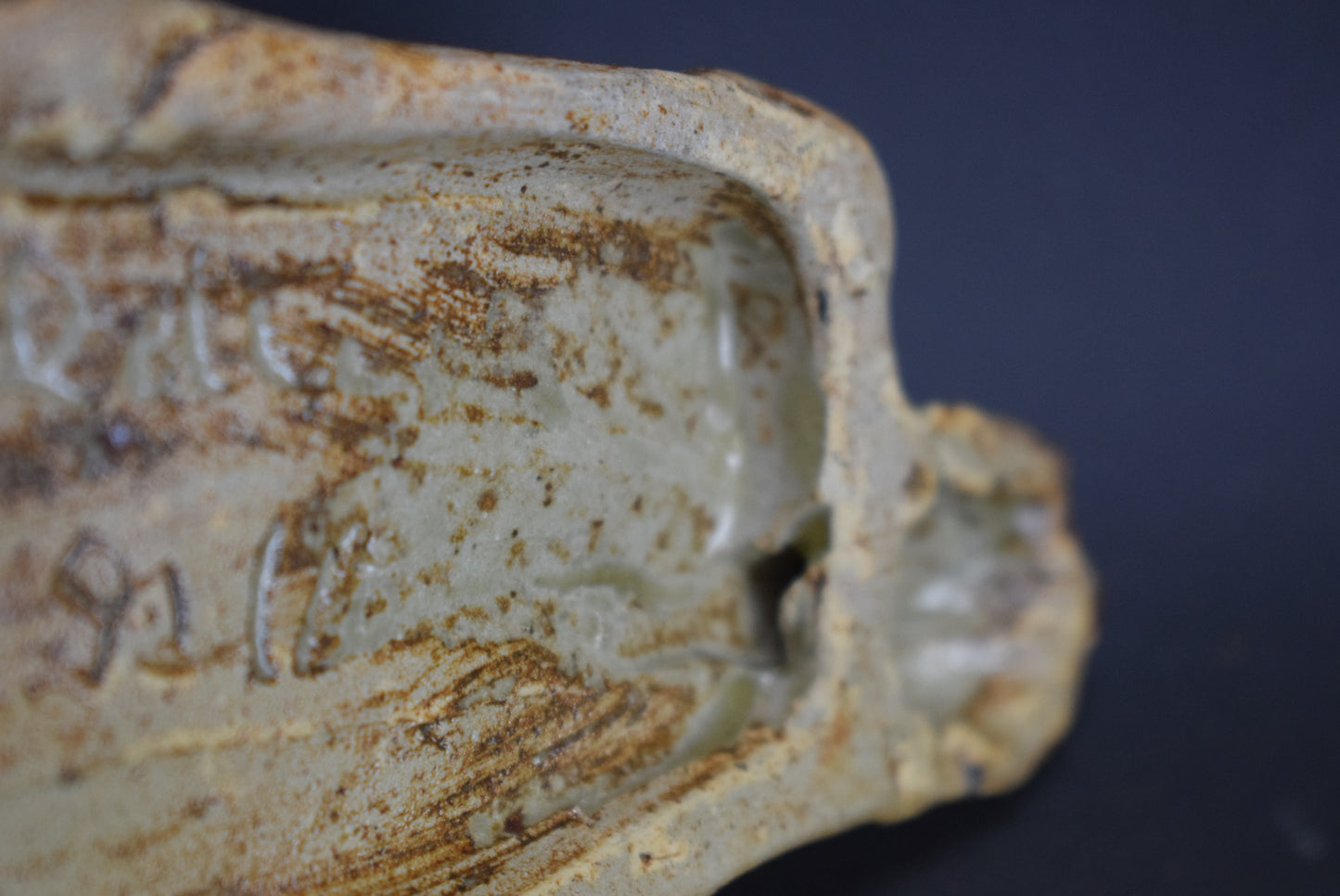 Pottery Holy Water Font - Charmantiques