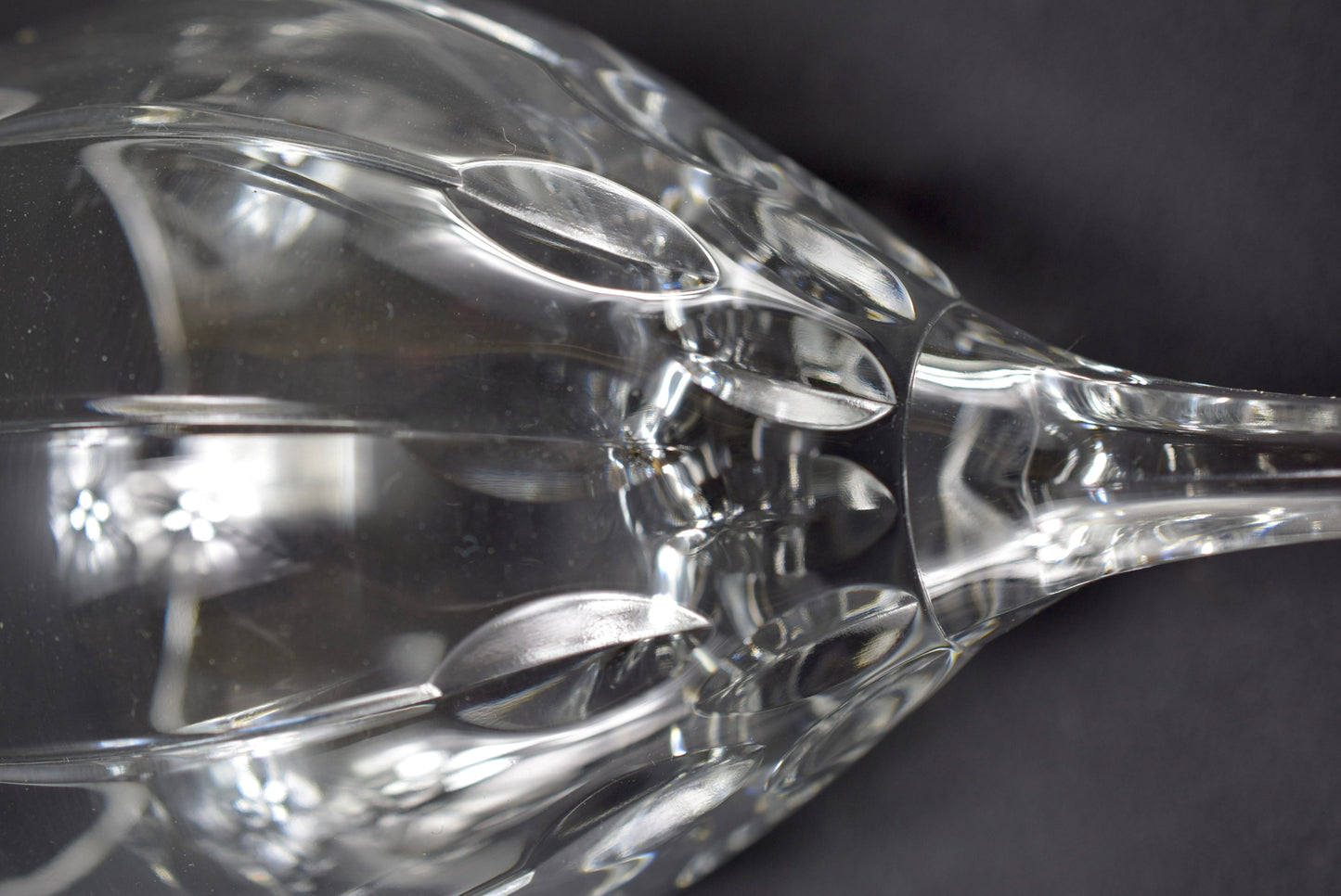 Verres à vin en cristal de Baccarat