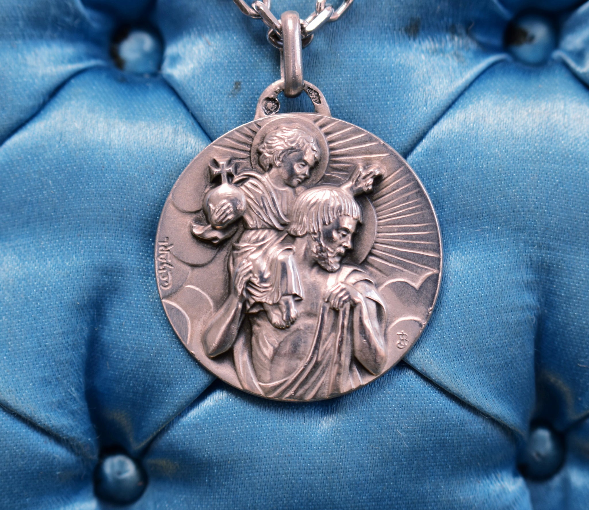 St Christopher Necklace by C Charl