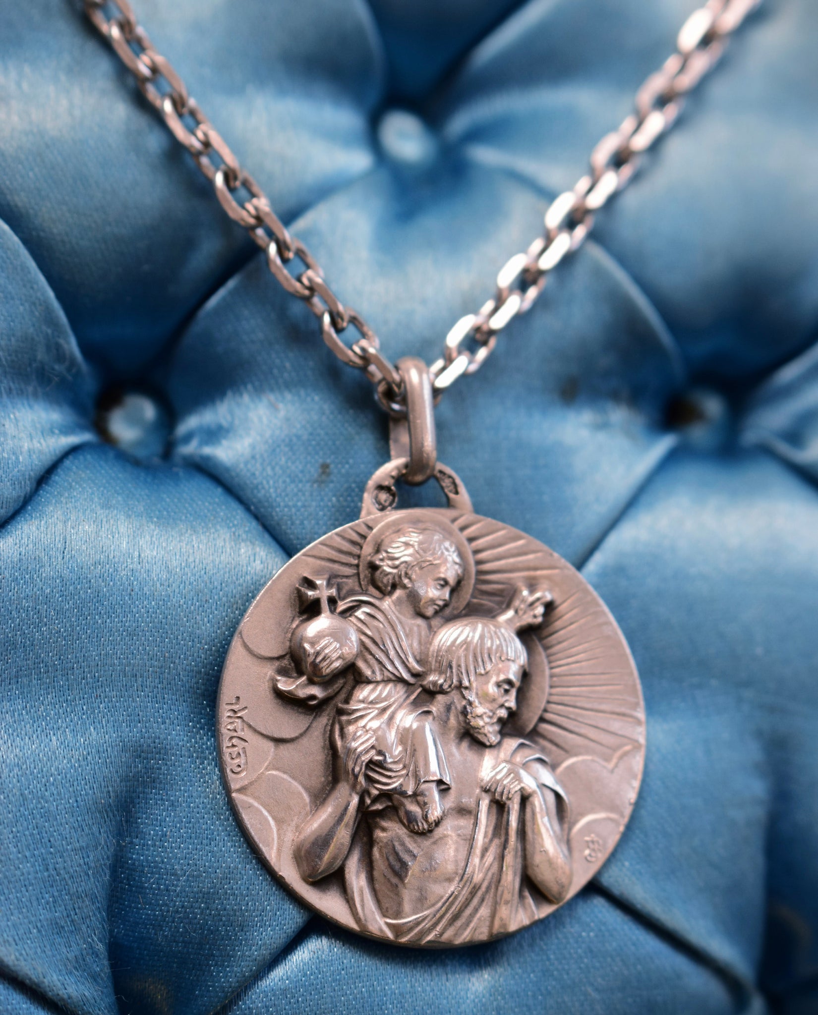 St Christopher Necklace by C Charl