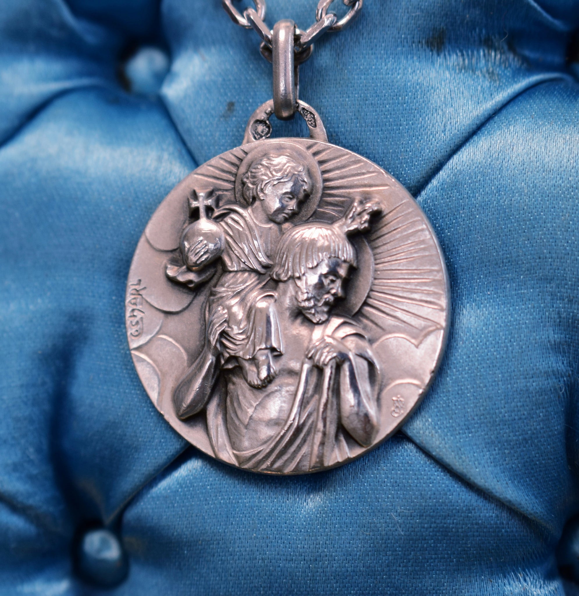 St Christopher Necklace by C Charl