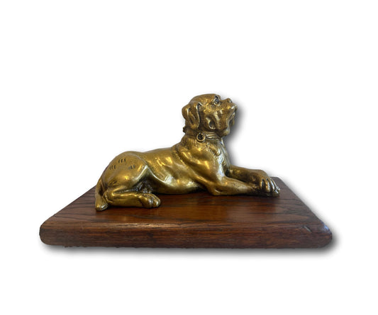 Bronze Dog Statue