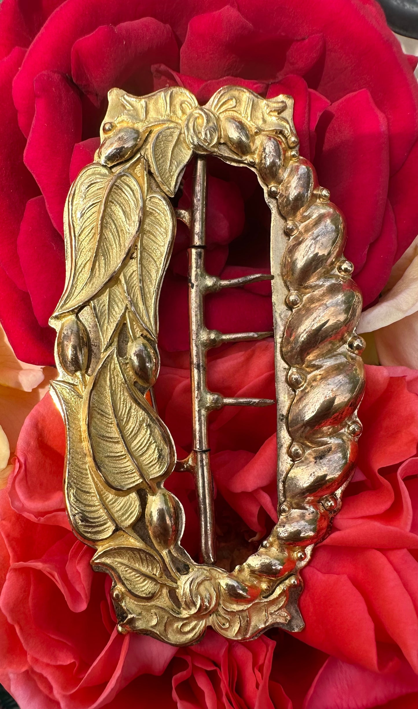 Art Nouveau Belt Buckle