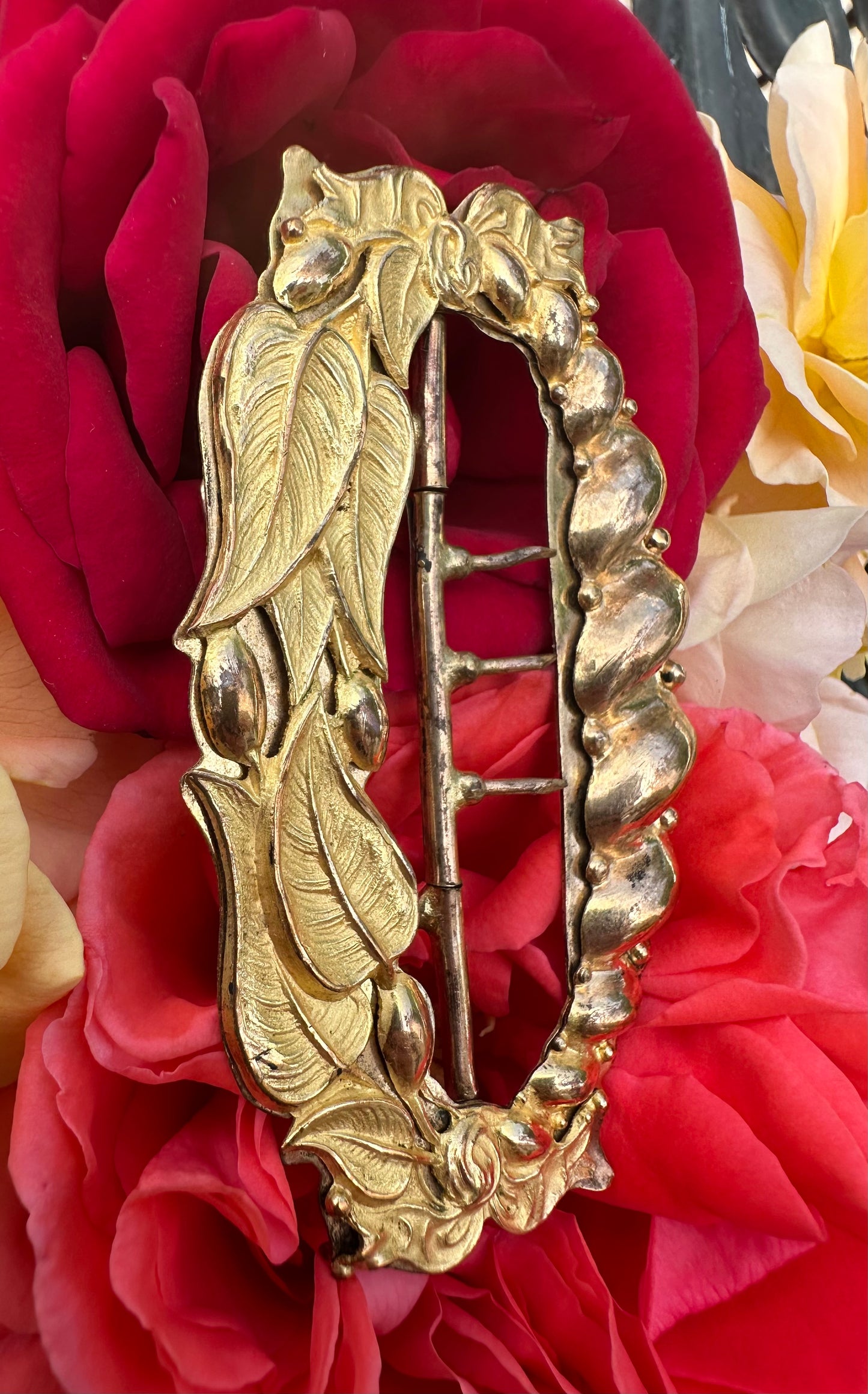 Art Nouveau Belt Buckle