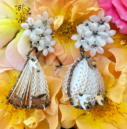 Boucles d'oreilles de mariage