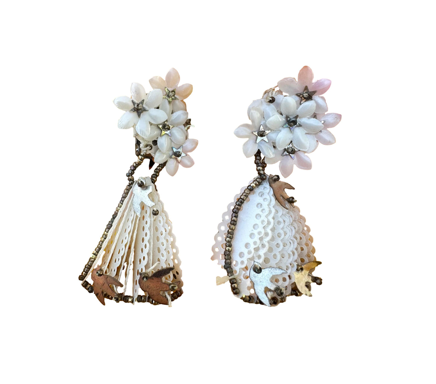 Boucles d'oreilles de mariage