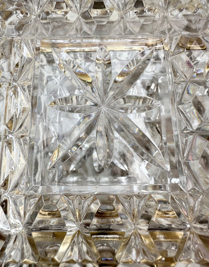 Large Crystal Hinged Box