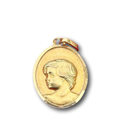 Médaille de Baptême en Or 18 carats