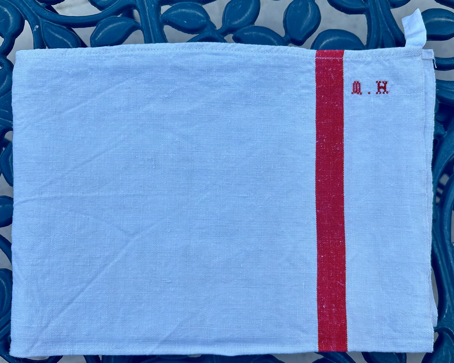 Kitchen Towel with Red Stripes