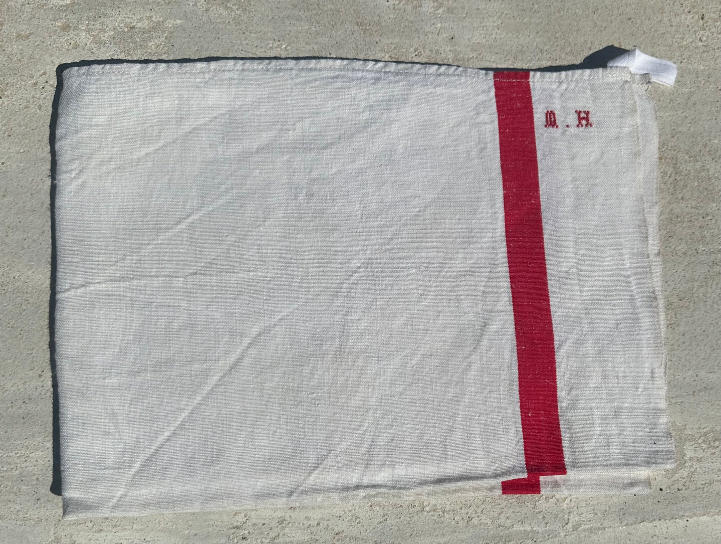 Kitchen Towel with Red Stripes