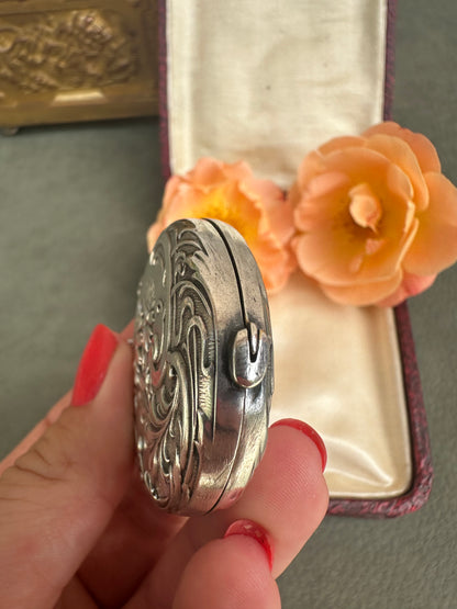 Art Nouveau Mirror Locket