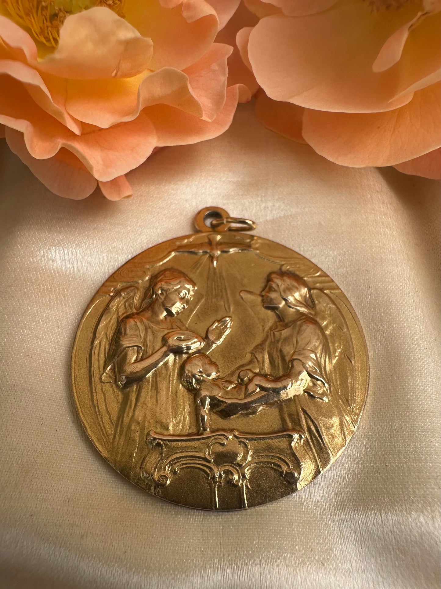 Baptism Pendant Guardian Angels