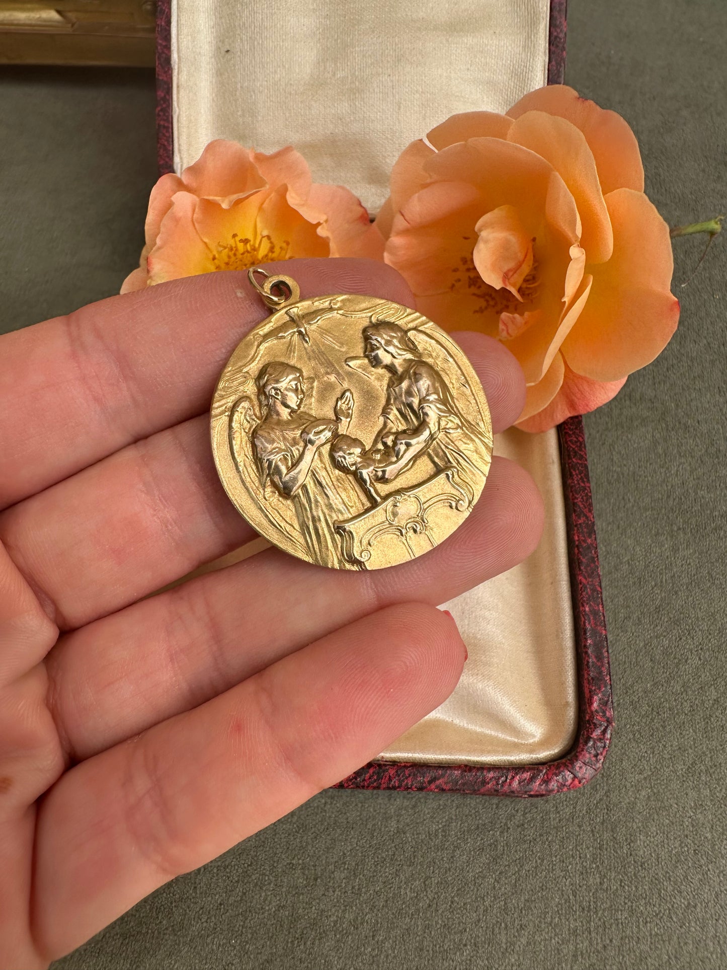 Baptism Pendant Guardian Angels