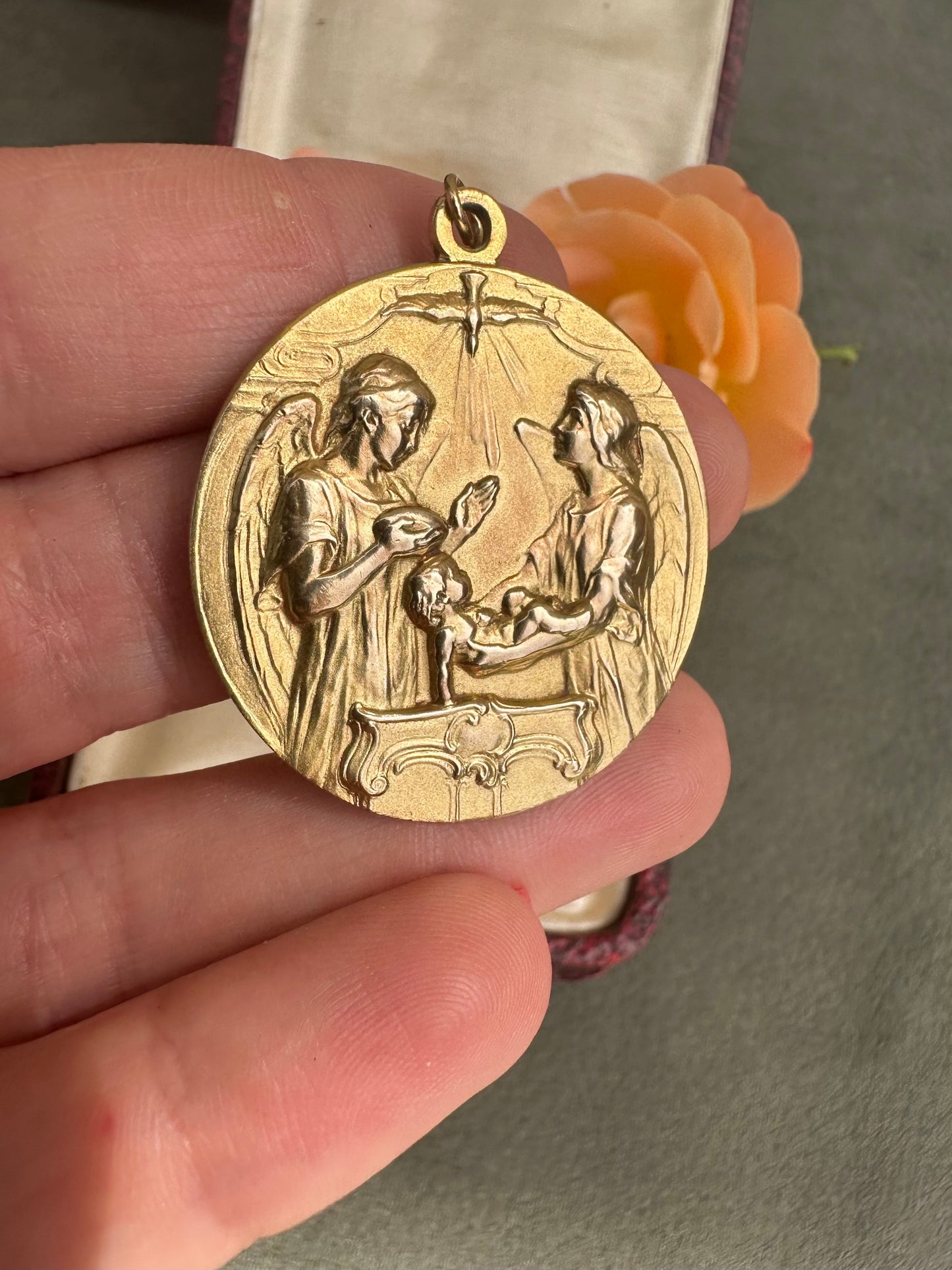 Baptism Pendant Guardian Angels