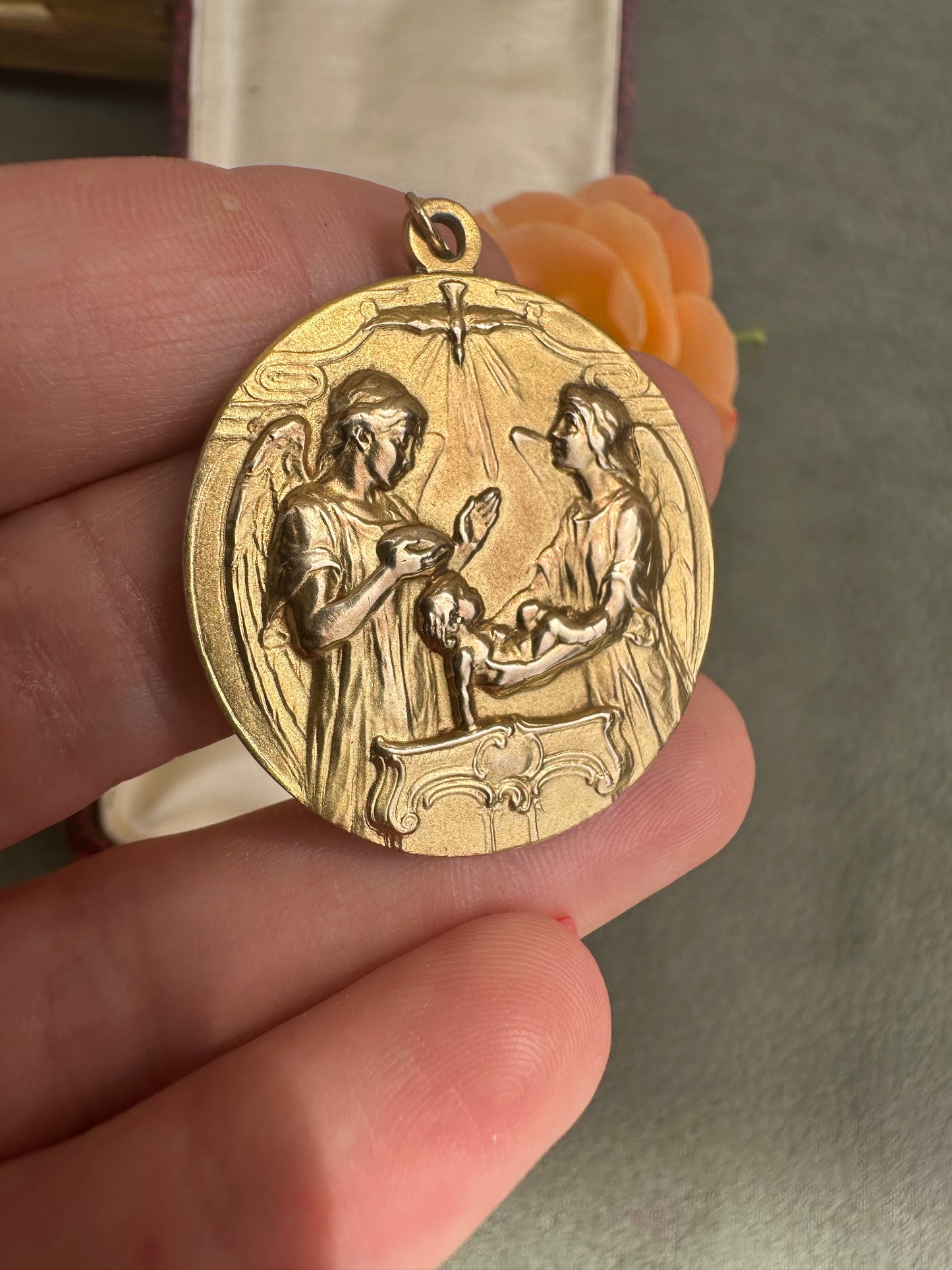 Baptism Pendant Guardian Angels