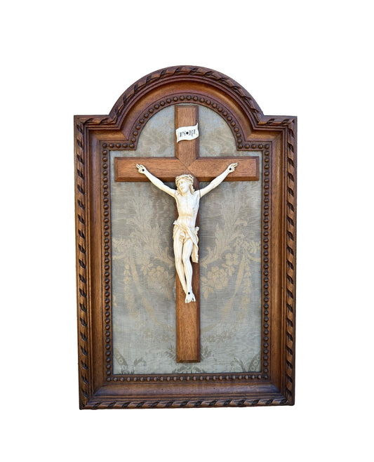 Large Carved Crucifix