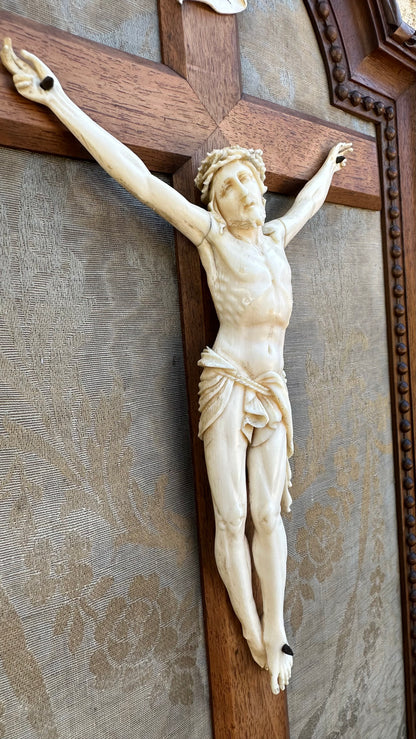 Large Carved Crucifix