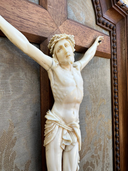 Large Carved Crucifix