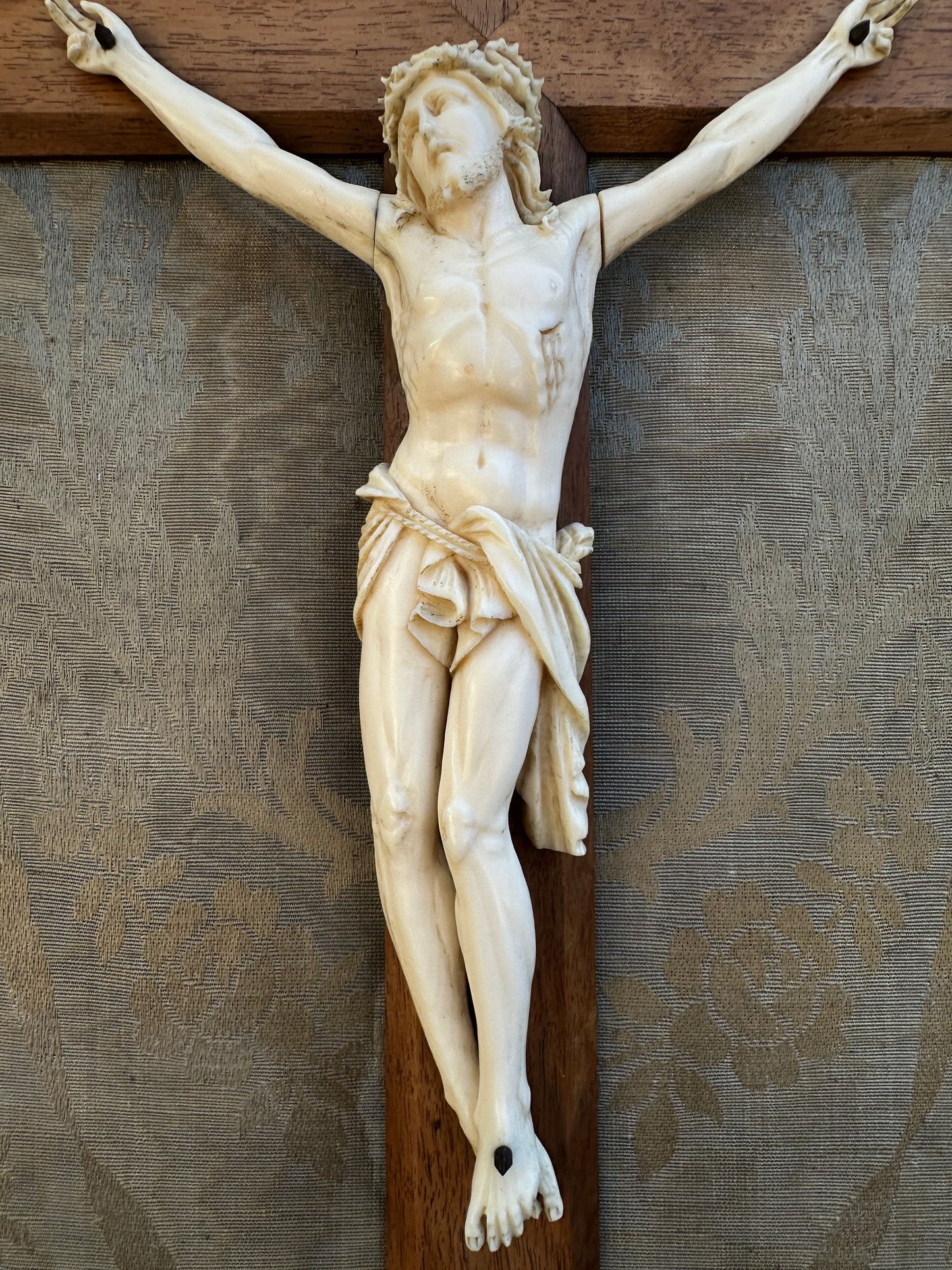 Large Carved Crucifix