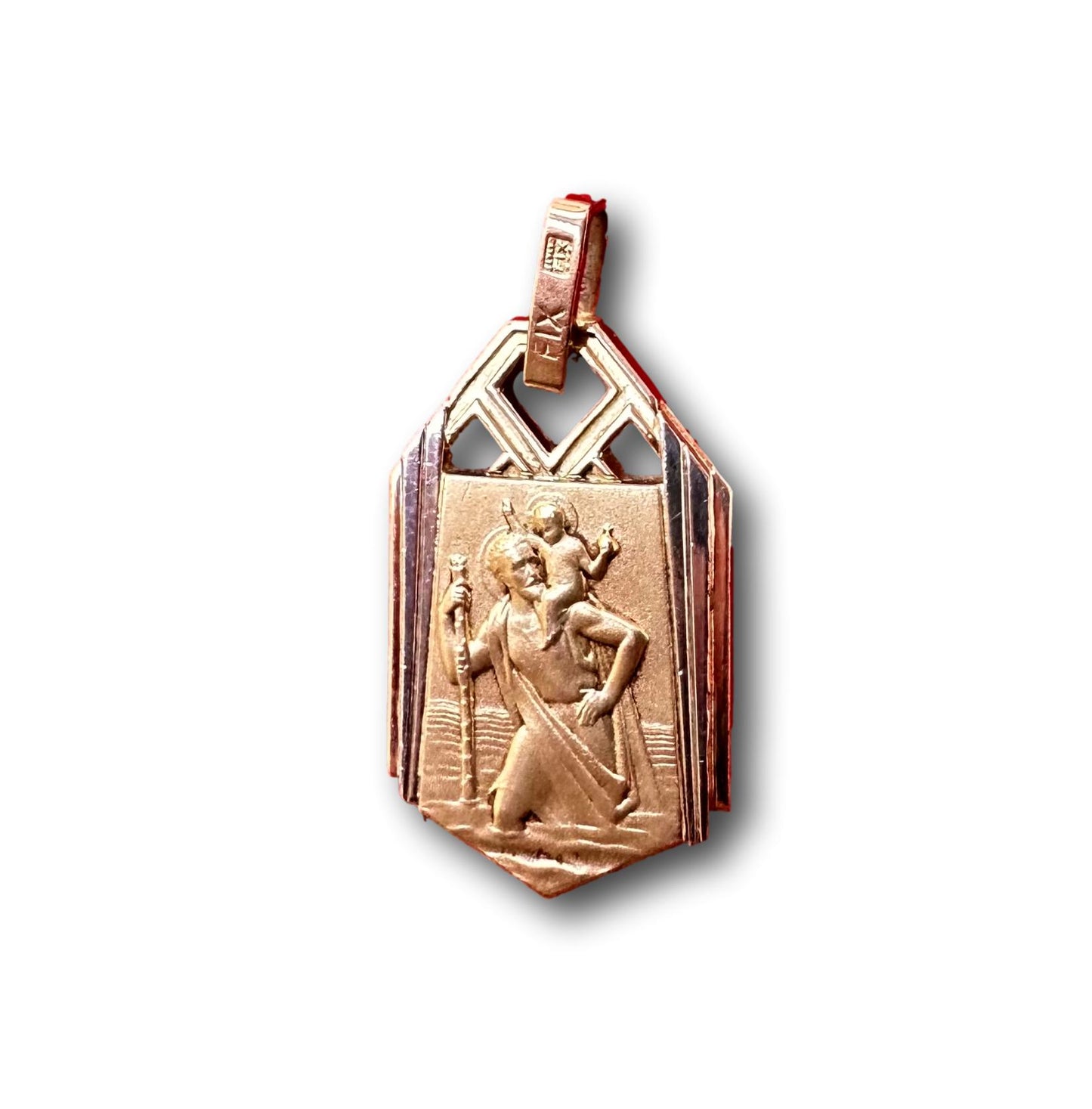 1940's St Christopher Pendant