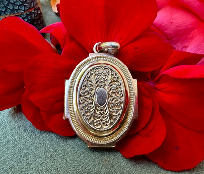 Gold-Plated Necklace Locket