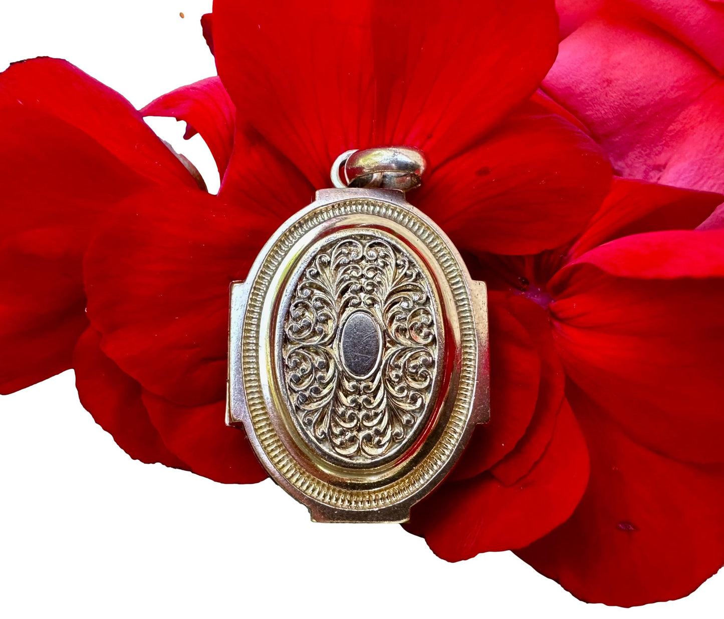 Gold-Plated Necklace Locket