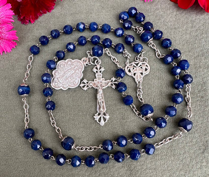 Lapis Lazuli Rosary