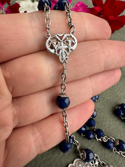 Lapis Lazuli Rosary