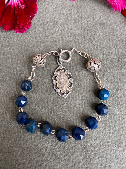 Lapis lazuli Filigree Bracelet