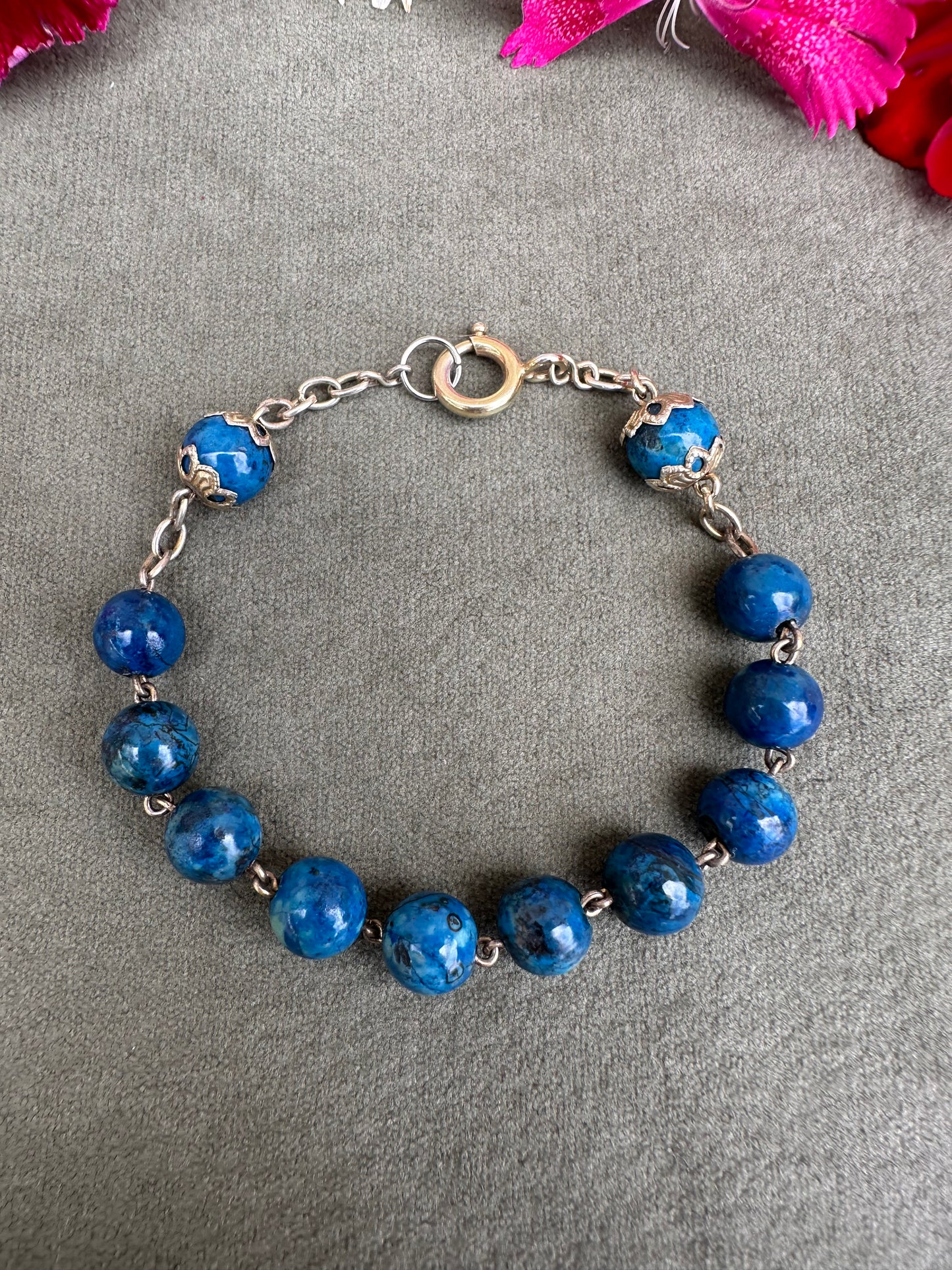 Lapis Lazuli Rosary Bracelet