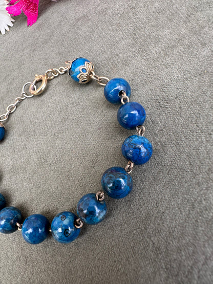 Lapis Lazuli Rosary Bracelet