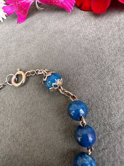 Lapis Lazuli Rosary Bracelet