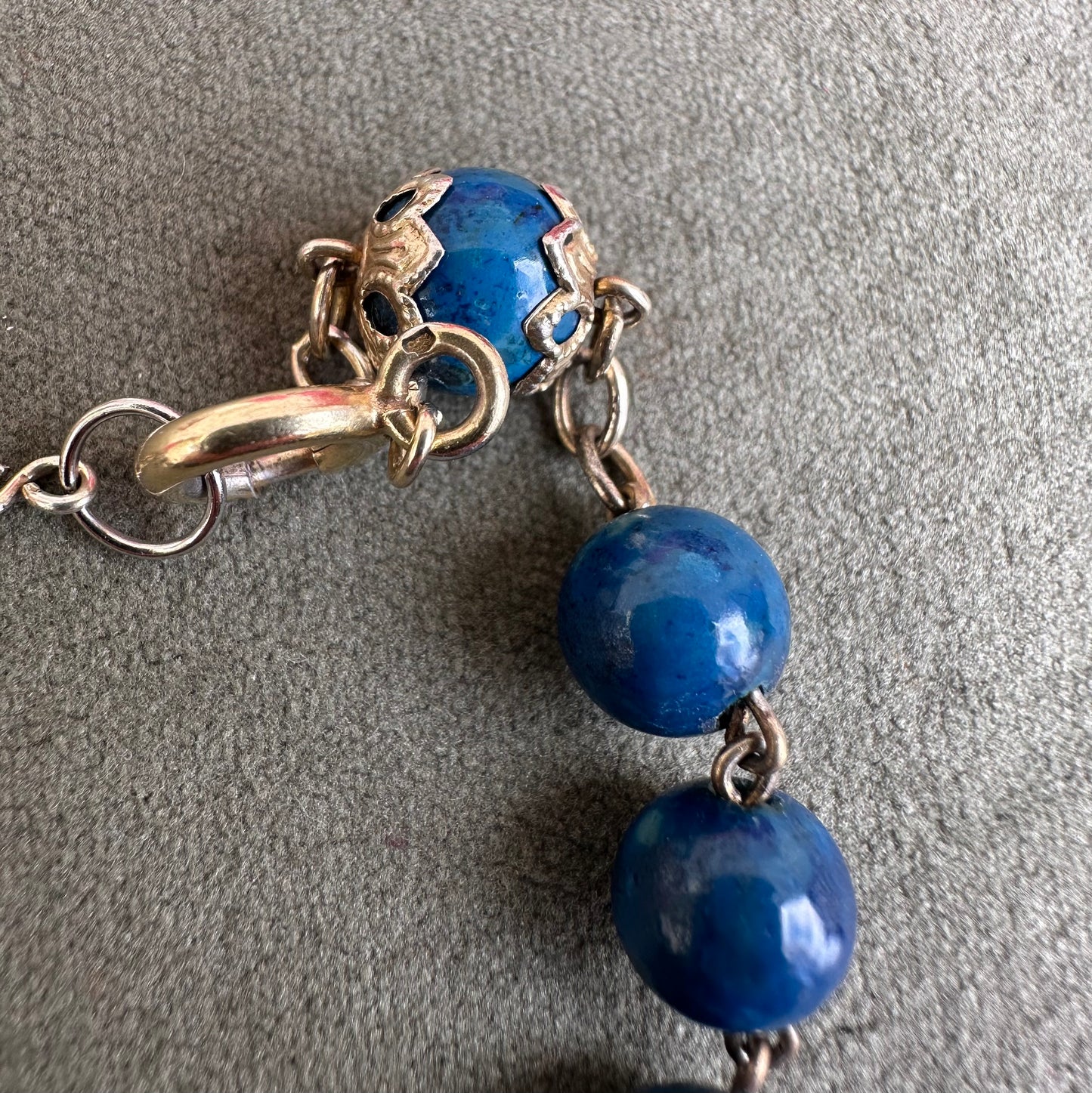 Lapis Lazuli Rosary Bracelet