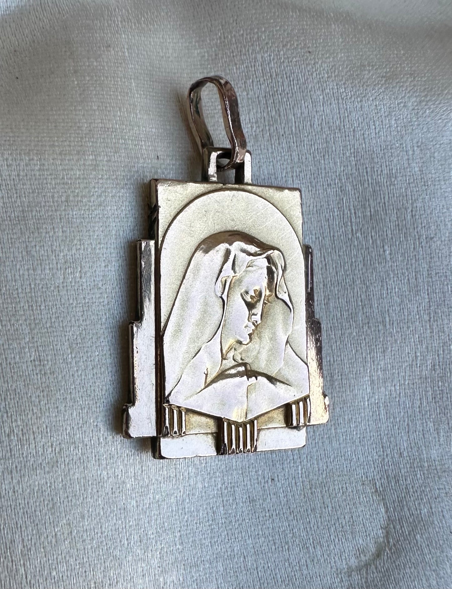 Mater Dolorosa Gold-filled Pendant