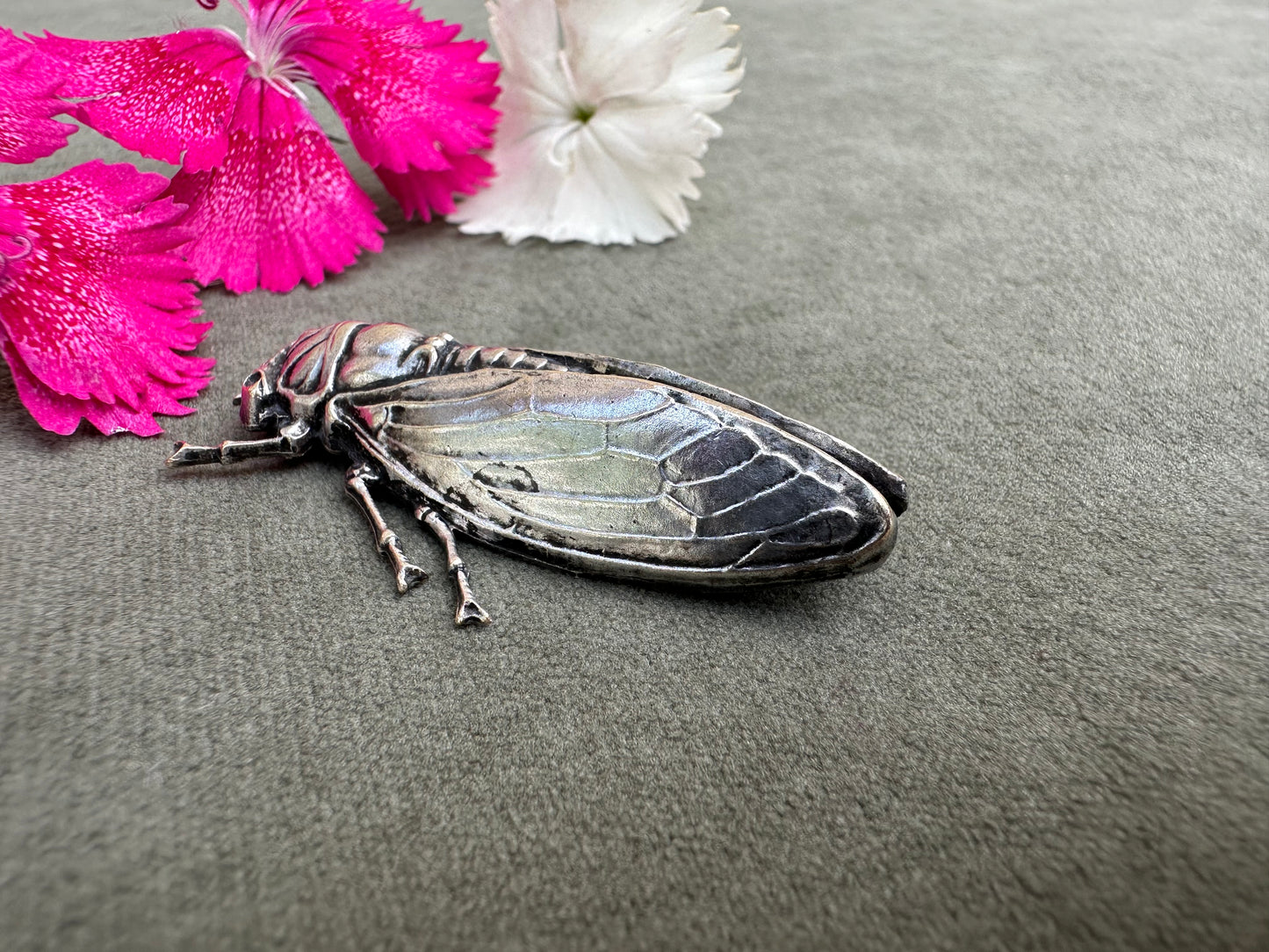 Cicada Brooch