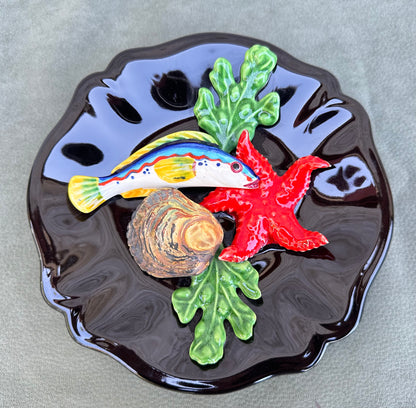 Palissy Style Plate